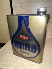 Esso Latta Olio Motore Vintage