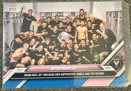2024 topps now - topps, mls