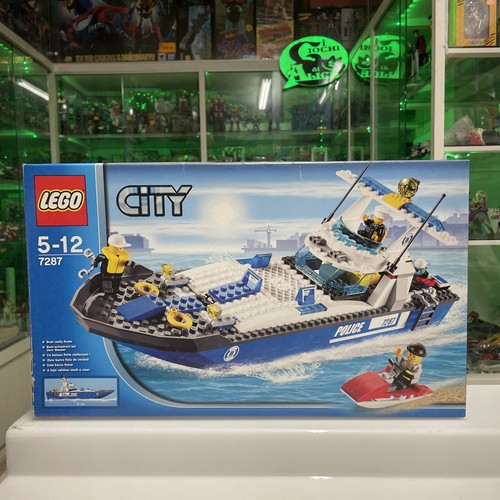 Lego city 7287 police - city, boat