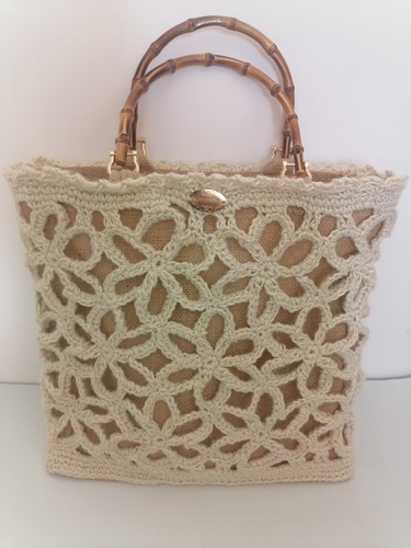 Borsa aida con fiori - borsa, ✽