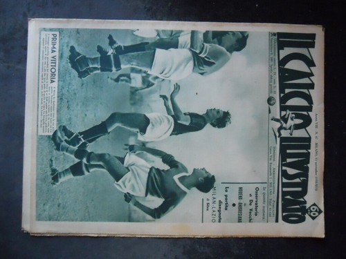 Calcio illustrato 1938 - calcio, 15/11/1938
