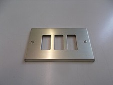 BITICINO MAGIC -2PEZZI- ART 503/3 PLACCA 3P ANODIZZATA