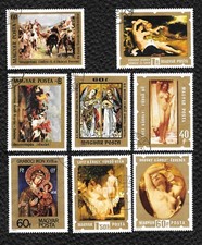 FRANCOBOLLI 8 UNGHERIA MAGYAR POSTA. HUNGARY (L3)