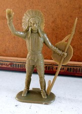 CANE' SOLDATINI INDIANI FIGURA