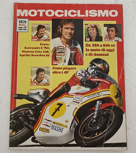 Motociclismo 1976 - motociclismo,