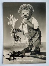 MECKI Original vintage postcard AK  Gluckbringen film cartolina Steiff