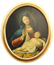 Dipinto Madonna con bambino