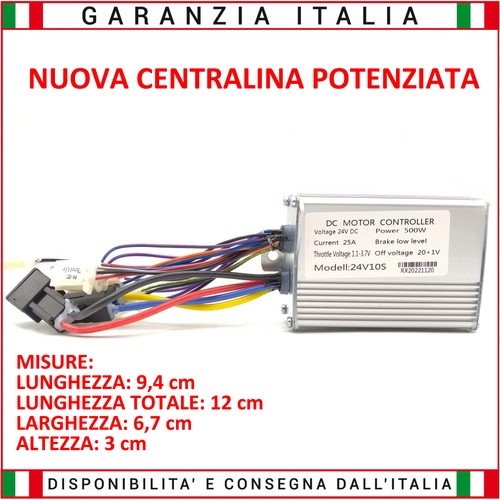 Centralina 24v 250 500w per - 24v, 250/500w