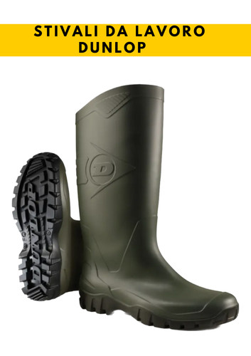 Stivali antipioggia dunlop - stivali,