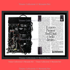 Anni '80  * Pubblicità Originale "Pioneer Stereo, Shelf Digit è Bello Dentro” Co