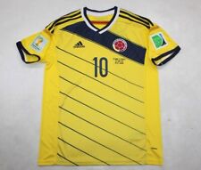 MAGLIA CALCIO RETRO COLOMBIA HOME 2014 10 JAMES RODRIGUEZ WORLD CUP COPA MUNDO