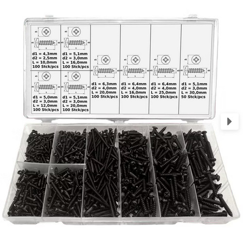 Assortimento viti per - , lamiera