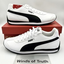 Sneakers Puma Torino 3 bianco/nero 383037-06 unisex US4-13 nuove