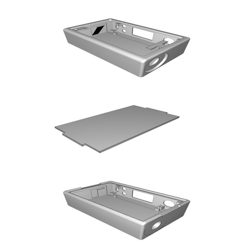 Custodia porta batterie per - custodia,