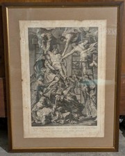 Stampa Antica Deposizione di