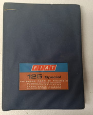 Catalogo parti di ricambio FIAT 125 SPECIAL manuale officina originale d'epoca