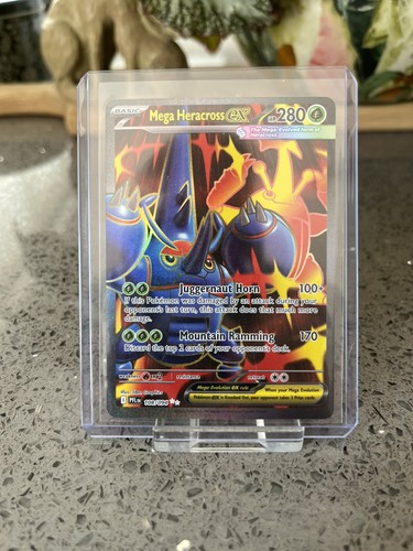 Pokemon card mega heracross - card,