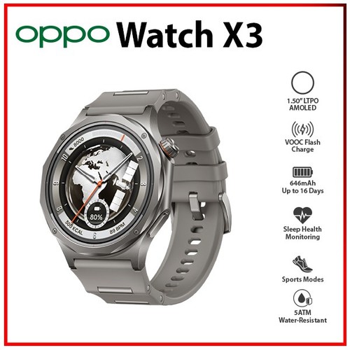 Smartwatch oppo watch misty - oppo, x3