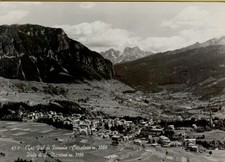 300283 vecchia cartolina di  val di fiemme cavalese