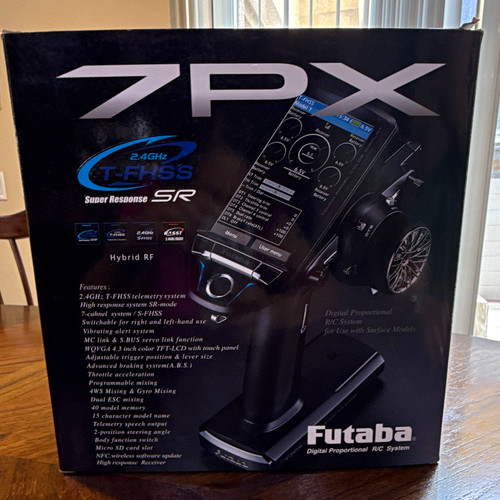 Futaba 7px 4ghz - 2.4ghz, t-fhss