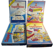 LOTTO SAPIENTINO GIOCHI IN SCATOLA CLEMENTONI