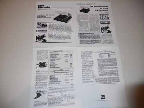 Doppio giradischi 606 ortofon - giradischi, 606/ortofon