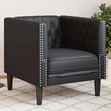 Divano Nero PVC soggiorno