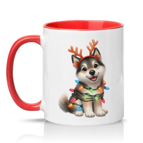 Husky puppy christmas unisex - christmas,