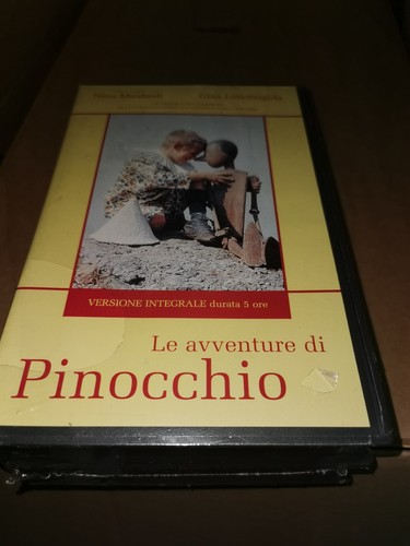 Pinocchio doppio vhs - doppio,