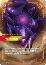 Foil - Void Rush - 188/221 /