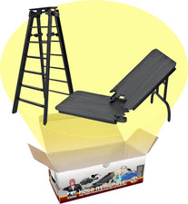 Set tavolo e scala nero per
