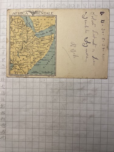 Cartolina coloniale africa - coloniale,
