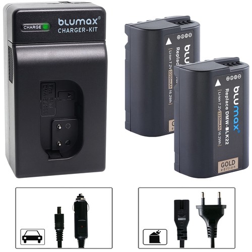 Batteria caricatore per - 2x,