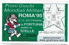 GRATTA E VINCI LA FORTUNA SOTTO LE STELLE LOTTO 24 L-21 VINCENTA 3/7