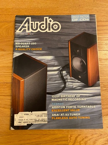 Audio magazine dec 1988 - magazine,