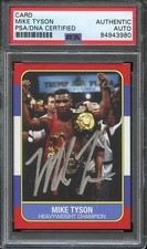 Mike Tyson firmato/auto 1986