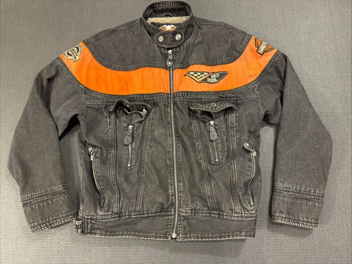 Giacca jeans vintage harley - vintage,