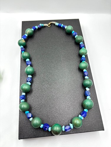 Collana vintage giada