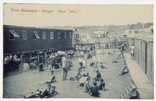 TORRE ANNUNZIATA - NAPOLI - SPIAGGIA BAGNI LIDO STABILIMENTI BALNEARI