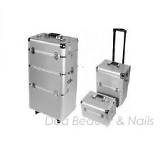 TROLLEY VALIGIA BEAUTY ARGENTO