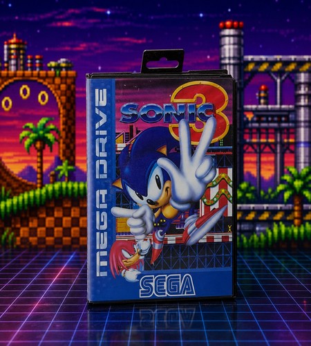 Sonic sega mega drive - drive, /