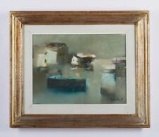 Lido Bettarini " Marina"  Dipinto Olio su Tela Cm 40 X 30  cornice. 