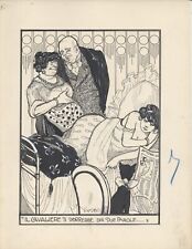 YAMBO - ILL. ORIGINALE  (0006) -Le Memorie di una sciantosa- 1920 ediz. Nerbini