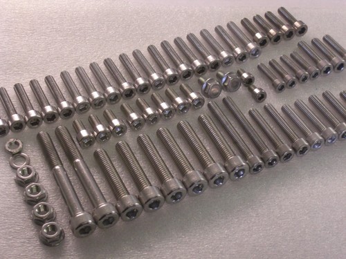 Kit 72x bulloni brugola inox - 72x,