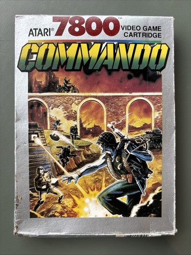 Commando gioco atari 7800 - commando,