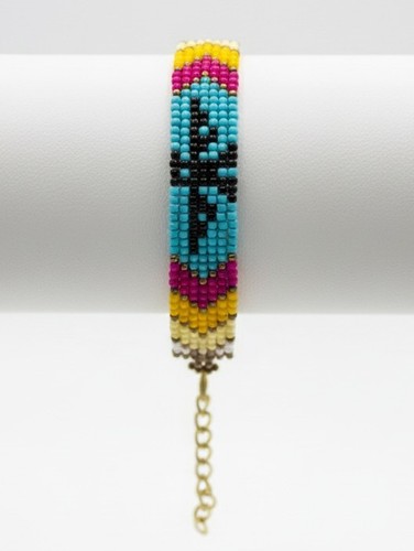 Bracciale unisex charm etnico - unisex,