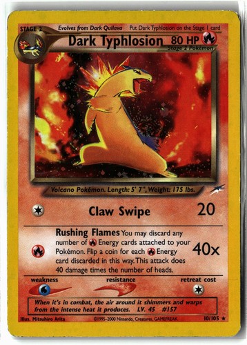 Dark typhlosion 10 105 - dark, 10/105