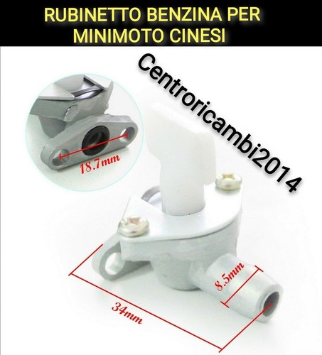 Rubinetto benzina per minimoto - benzina,