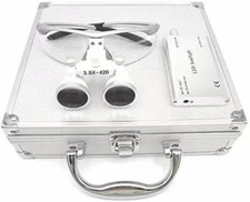 3.5X 420Mm Distanza Di Lavoro Binocolo Chirurgico Lente Lente Ottica Con LED Tes