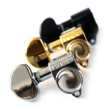 Sintonizzatori Wilkinson EZ-LOK per chitarre Les Paul, SG, PRS - 3-a-side - teste macchina